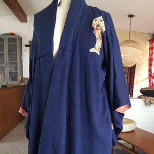 Authentic , vintage Japanese silk kimono